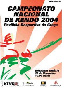 Cartaz Campeonato Kendo 2004